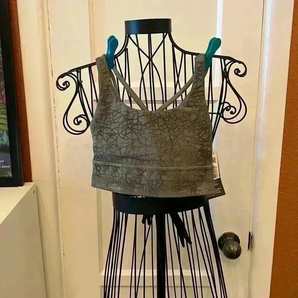 NWT Lululemon Energy Longline Bra *Medium Support, B–D Cups-Sz 2